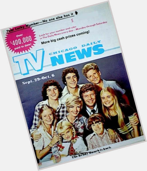 Happy Birthday to Barry Williams, born on this date in 1954.
Chicago Daily News TV.  Sept 29 - Oct 6, 1973 