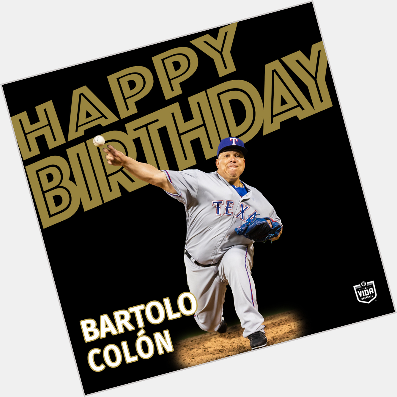 Happy 48th Birthday to the one and only, Bartolo Colón. 