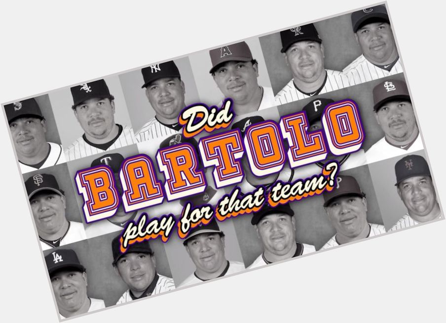 Happy Birthday Bartolo Colon was born on Thursday, May 24, 1973. played for 11 teams over 21 years 