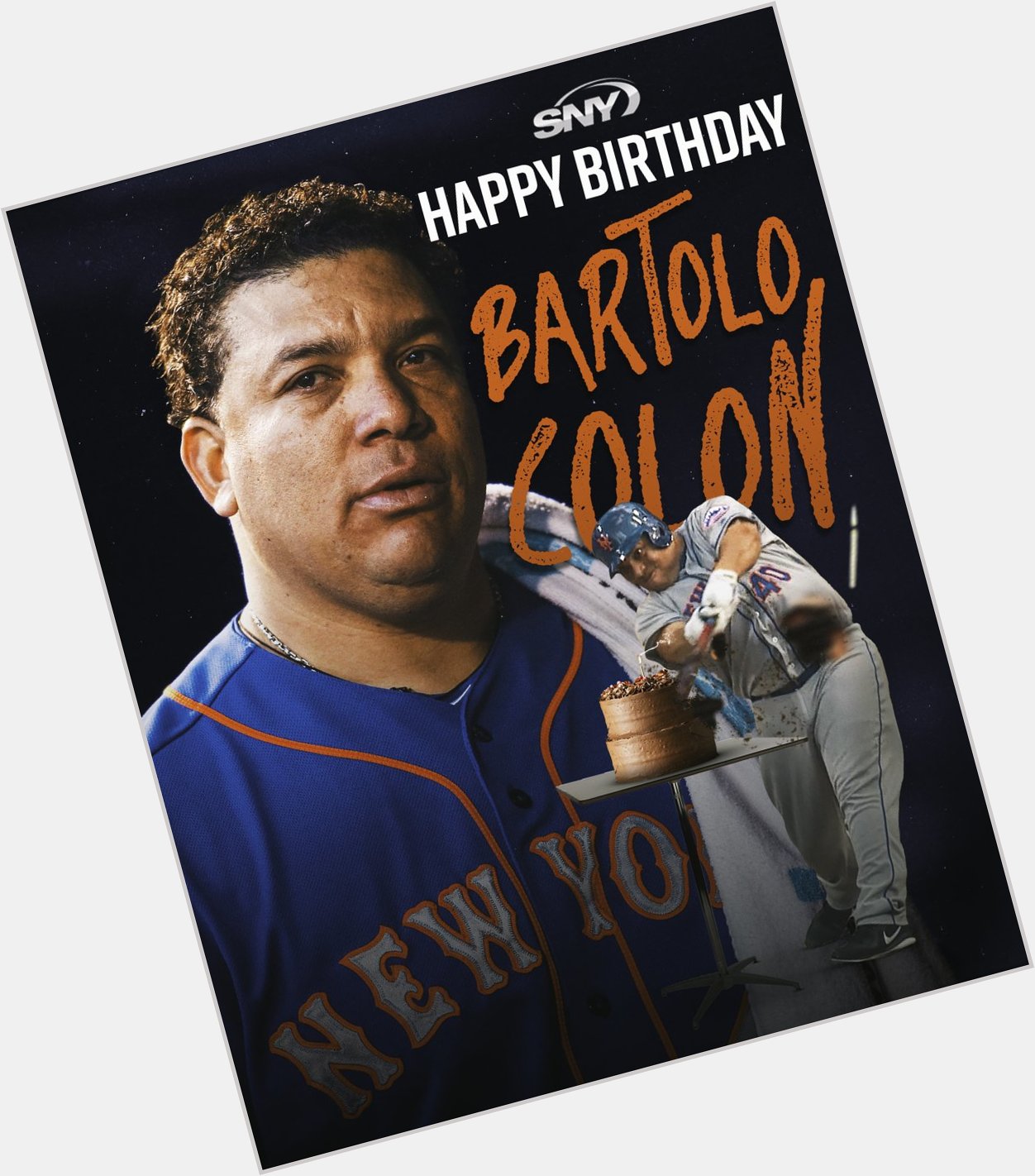 Happy 49th birthday to Bartolo Colon! 