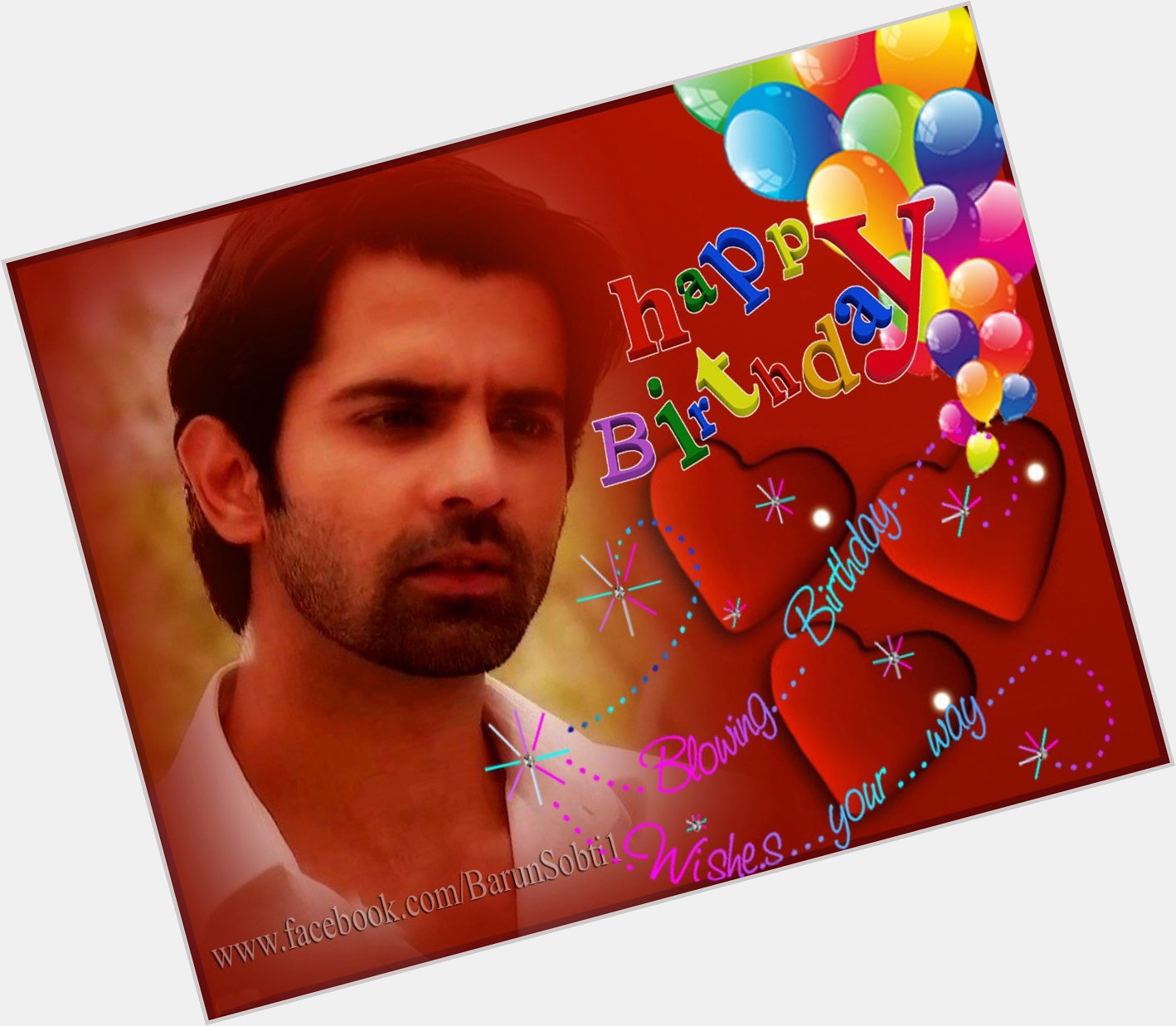 May your birthday mark the beginning of a wonderful period of time in your life! Happy Birthday Barun Sobti      