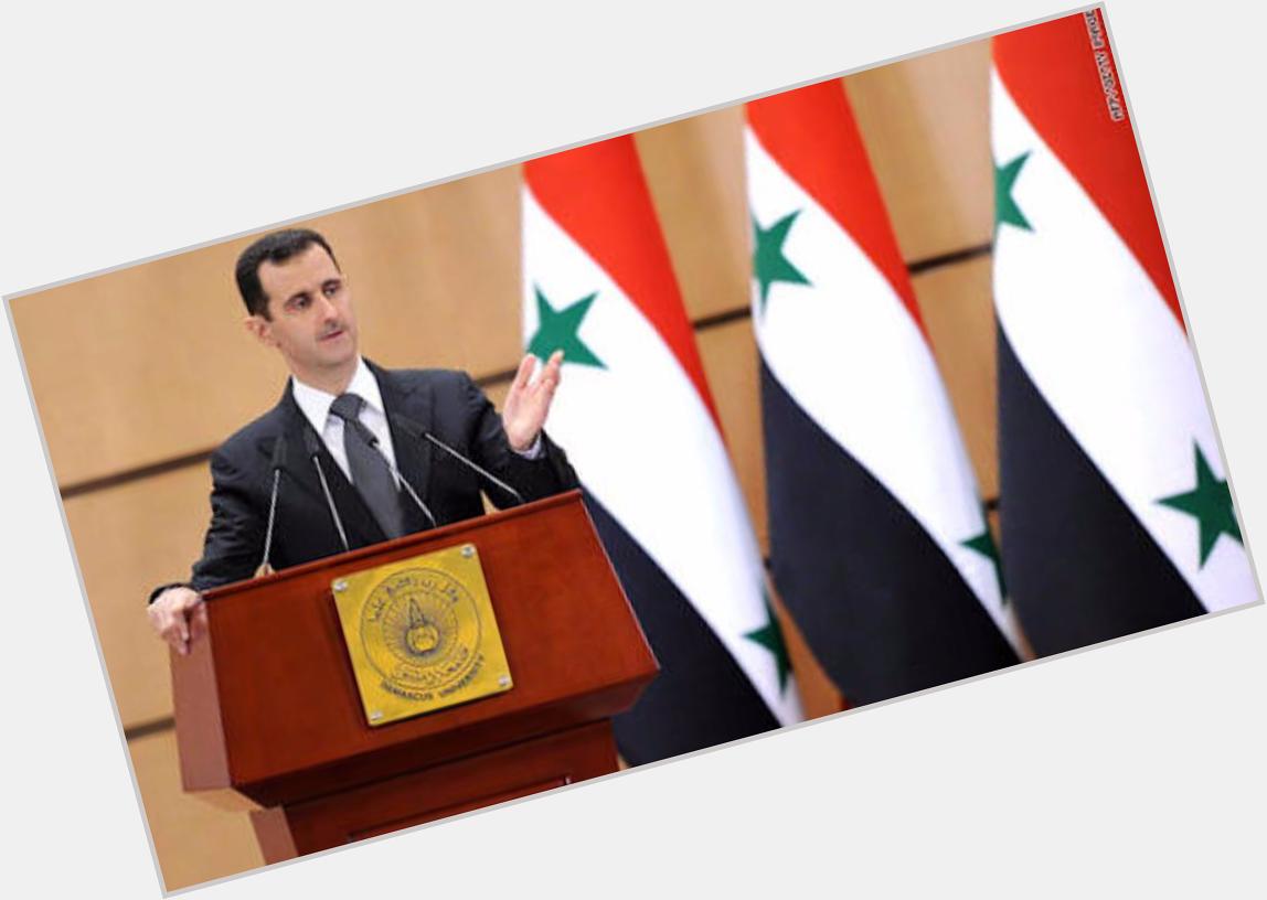Happy 50th Birthday, President Bashar Al Assad!
Strong minded & dignified leader.
Long live secular Syria  