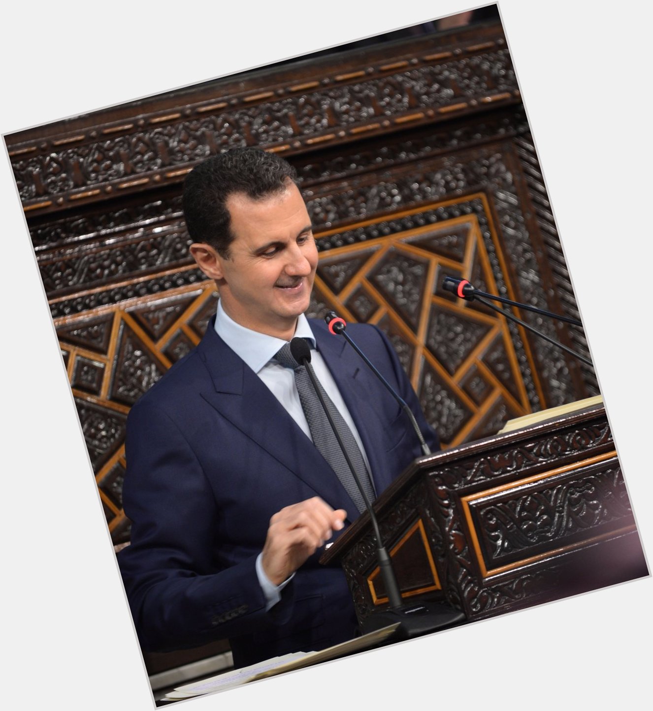 Happy birthday to the great leader of president Bashar al-Assad     