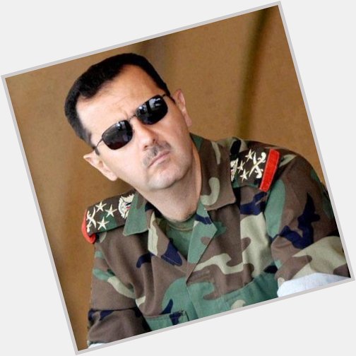 Happy birthday to the Lion of Syria Bashar Al-Assad 