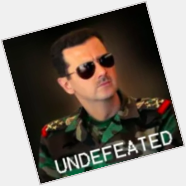 Today is a very important day that we should NEVER forget.

Happy birthday President Bashar al-Assad! 