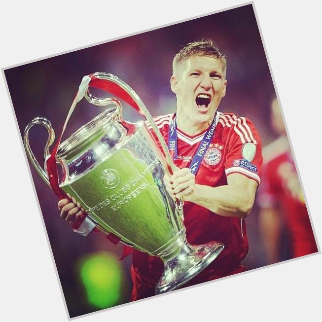 Happy birthday to Bastian Schweinsteiger. Go on strong you legend.  