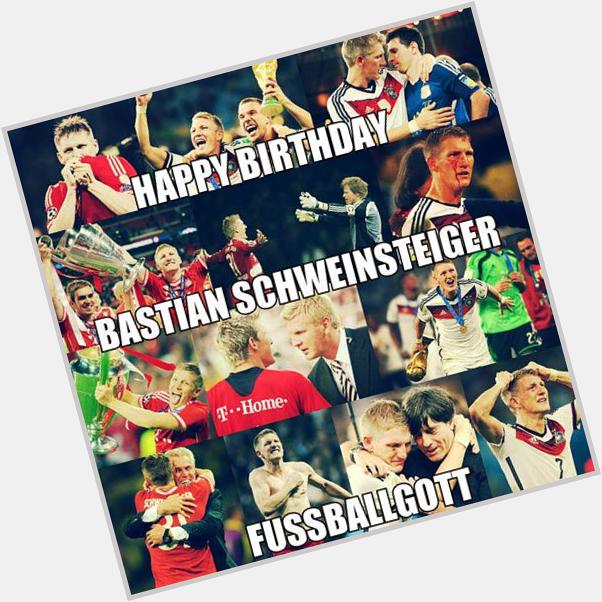 Happy Birthday to our legend, our boss, our captain, our savior » Bastian Schweinsteiger ! 