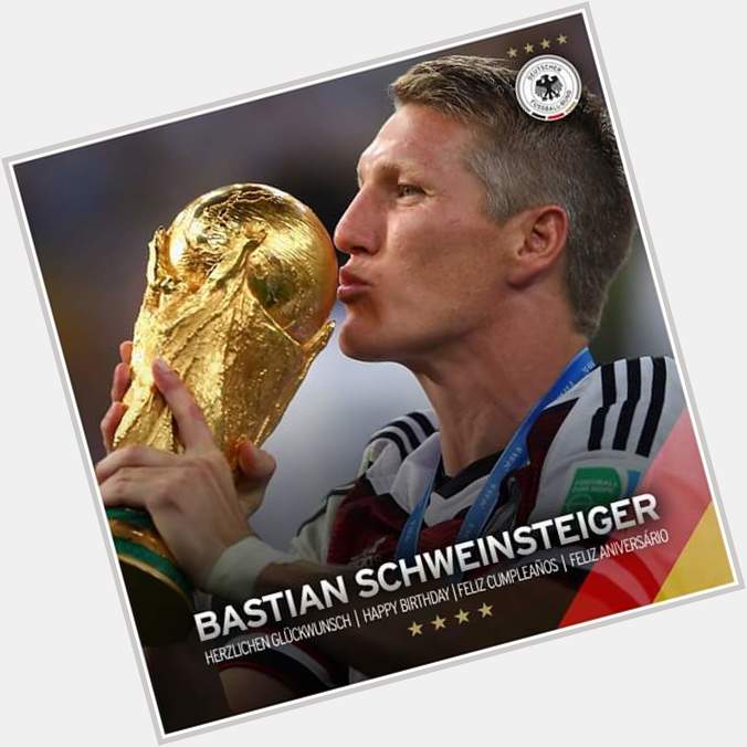 Happy Birthday 31 Bastian Schweinsteiger
CRACK 