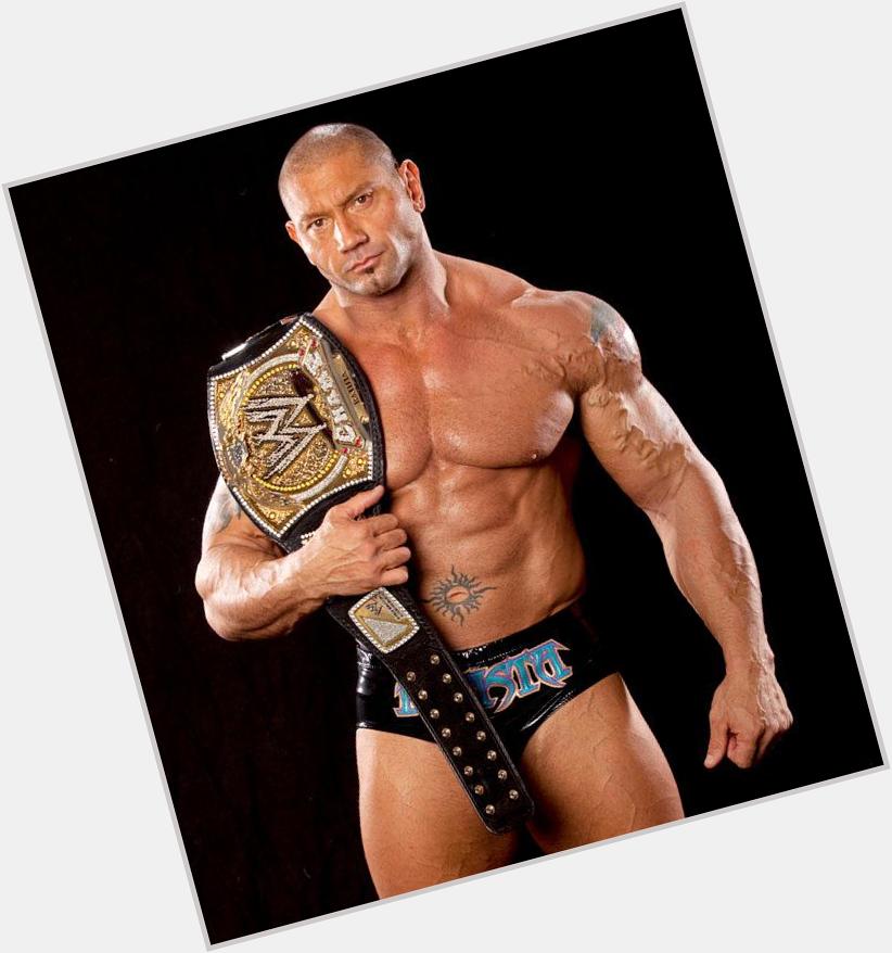 Happy 46th Birthday to WWE Superstar Batista.     