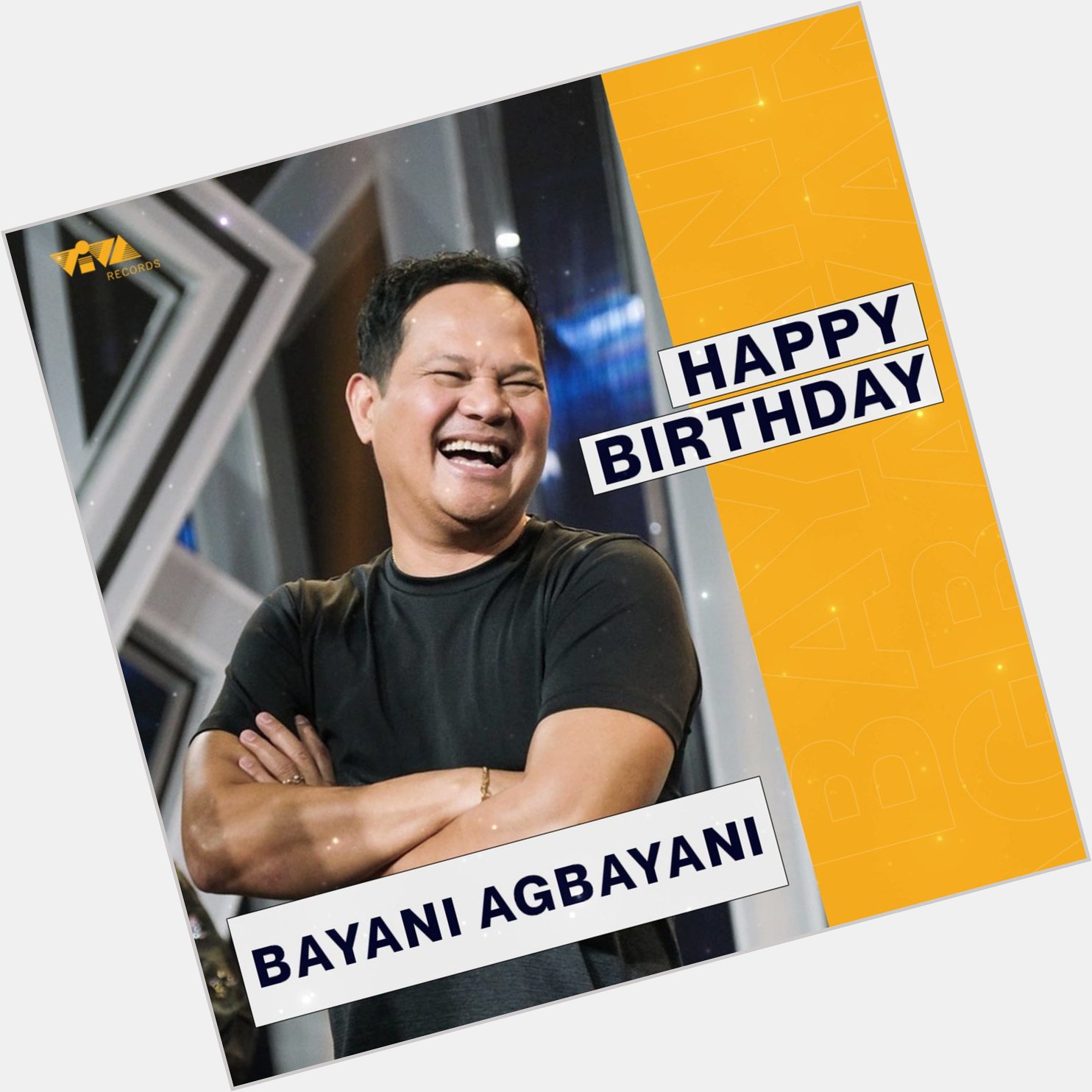 Happy Birthday Bayani Agbayani, from your Viva Records Family! 