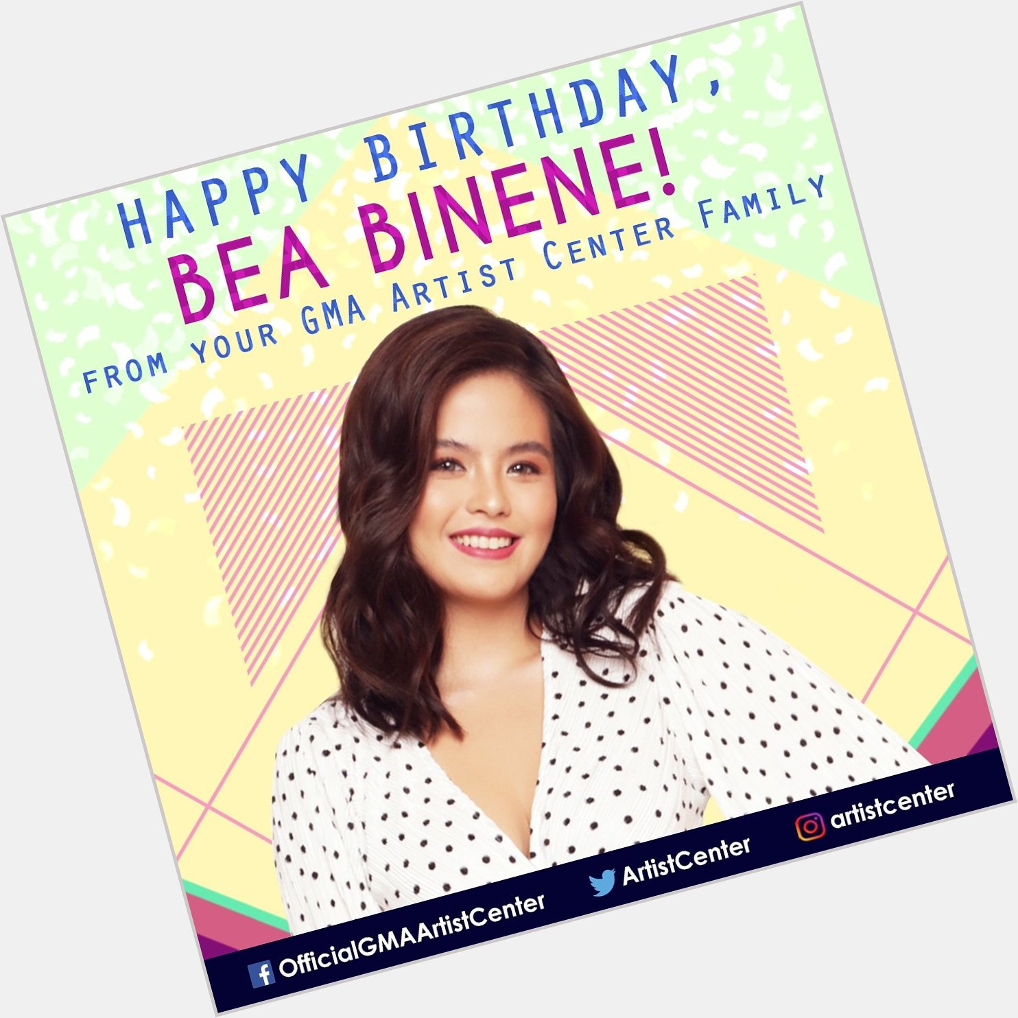 Happy Birthday, Bea Binene! We hope all your birthday wishes come true!     