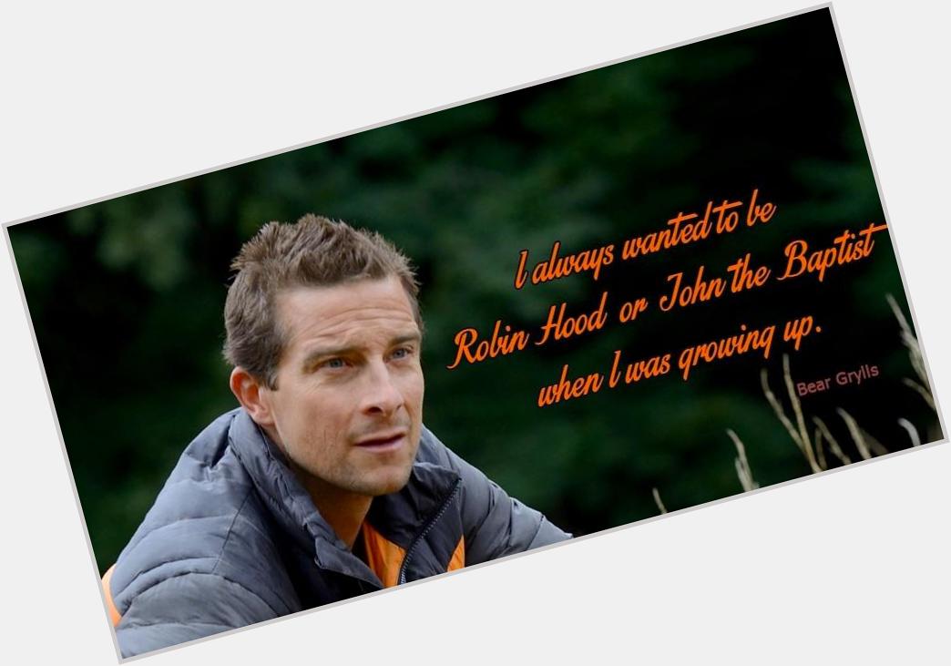 Happy Birthday Bear Grylls - Biography and Facts  