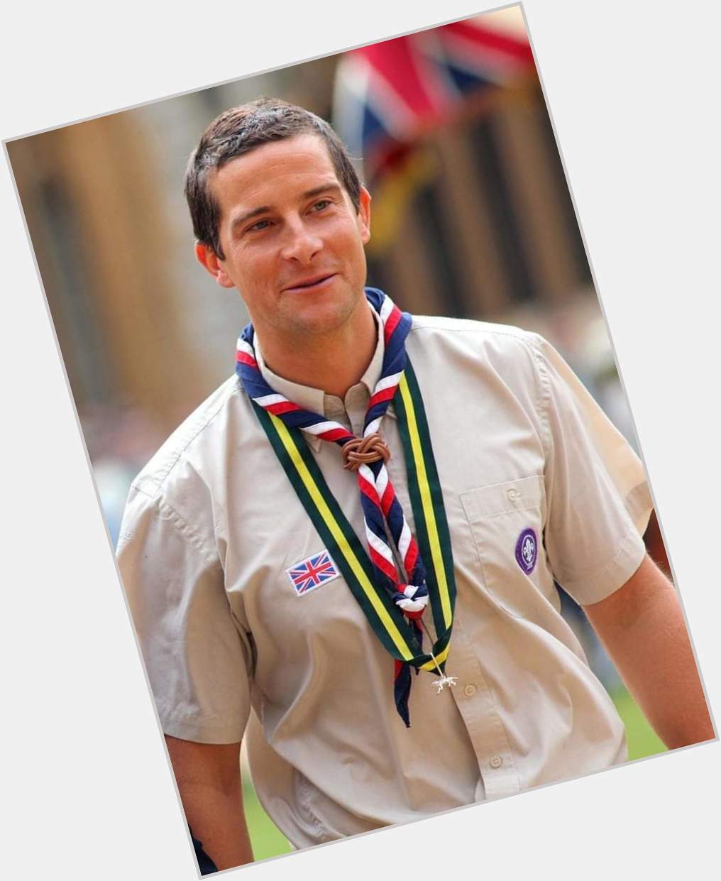 Happy birthday to Bear Grylls..  Chief Ambassador of world scouts..    
