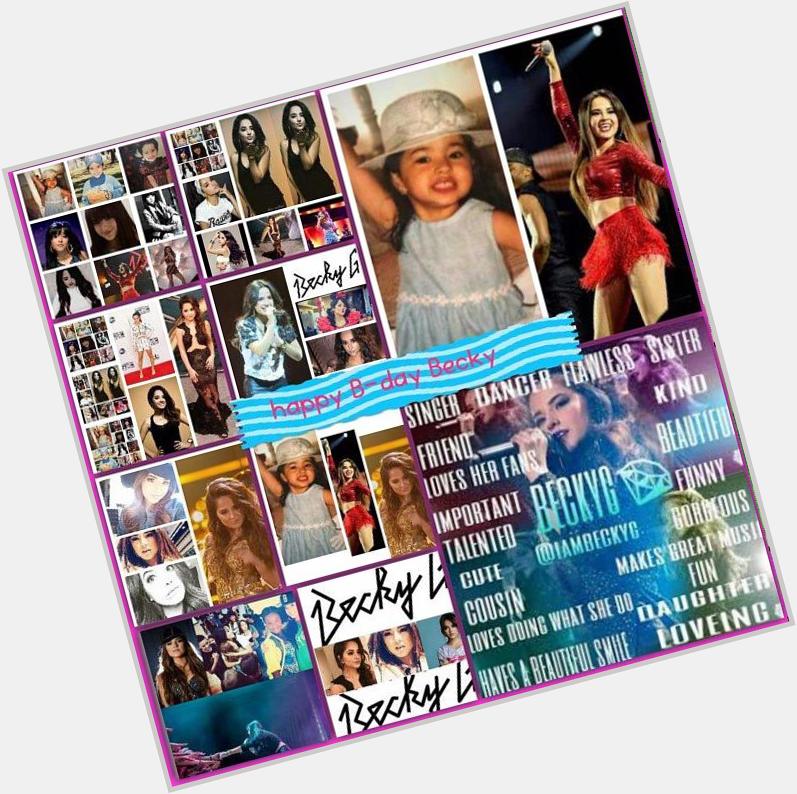Happy birthday Becky G i hope you saw this in instagram can you see this please 