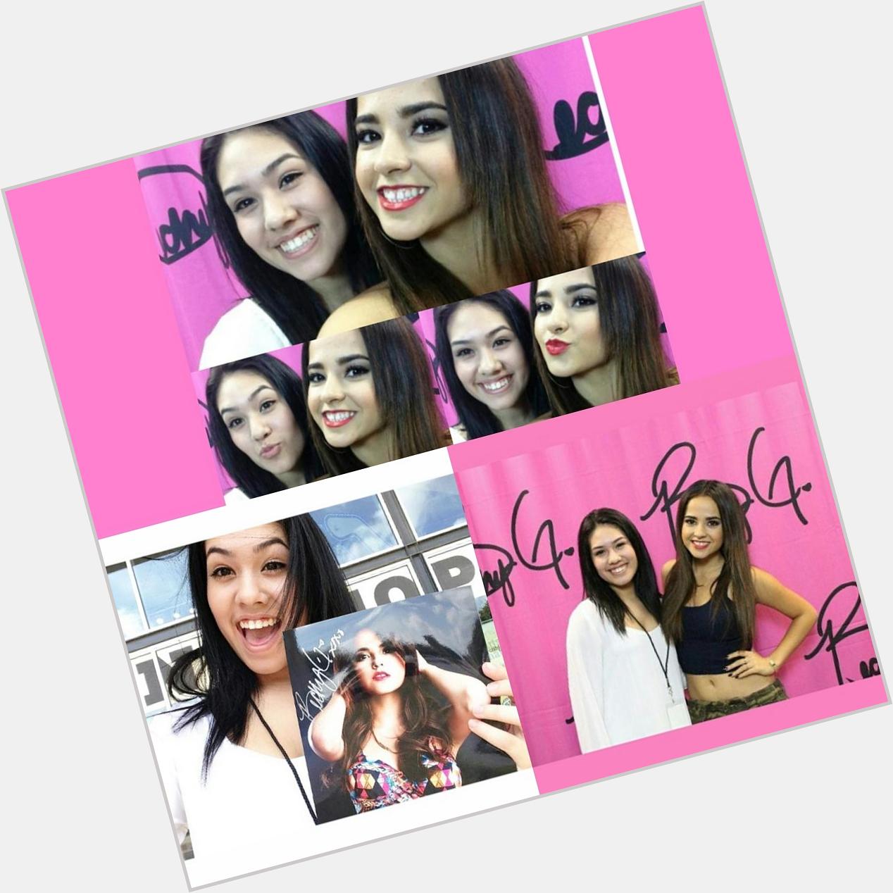 Happy 18th birthday to my homegirl who is famous lol. Love You Becky G have a great birthday! (:  