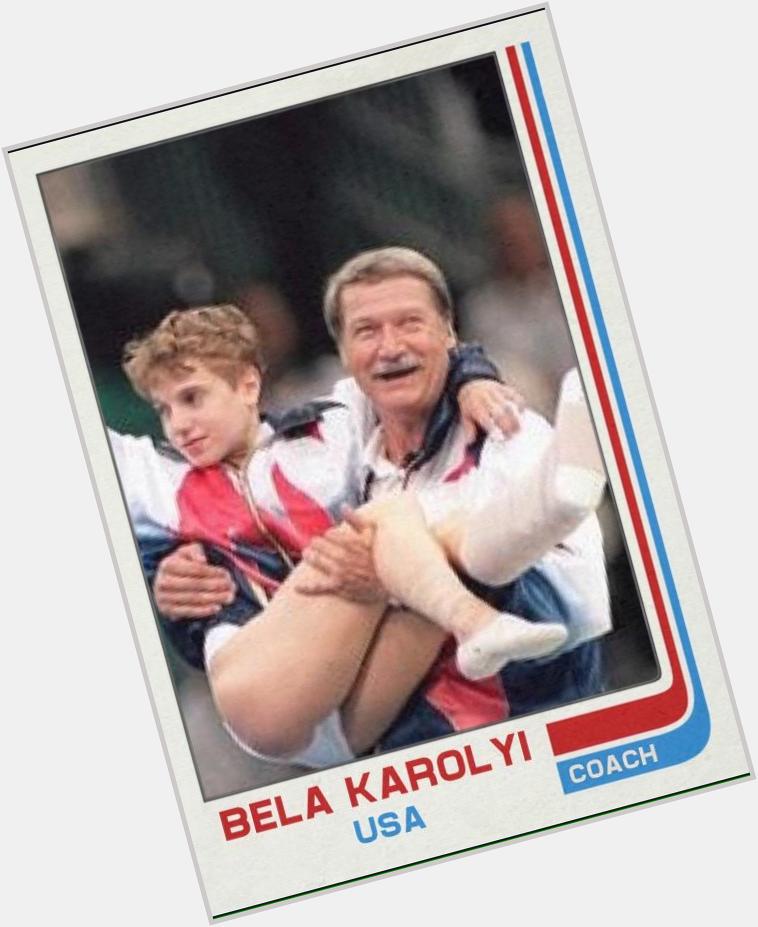 Happy 73rd birthday to the most passionate fan of USA Gymnastics, Bela Karolyi. 