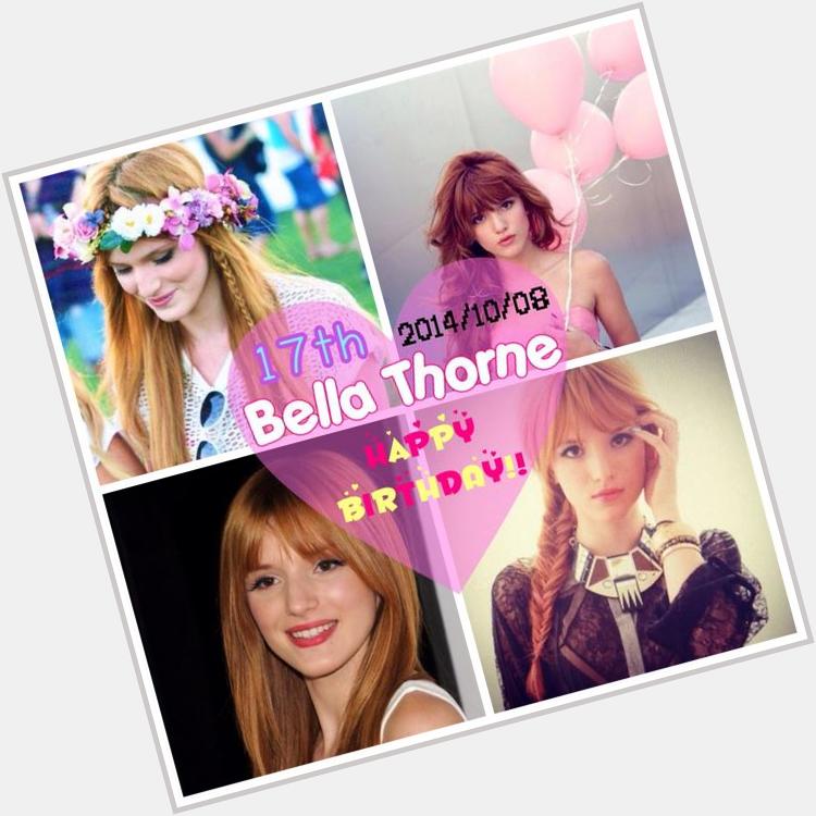 Happy Birthday Bella Thorne!!
Please have a wonderful day!
I love you     