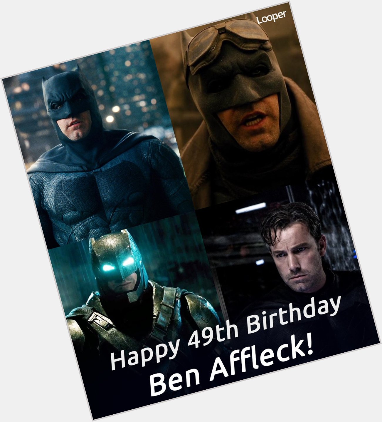 Happy Birthday Ben Affleck! 
