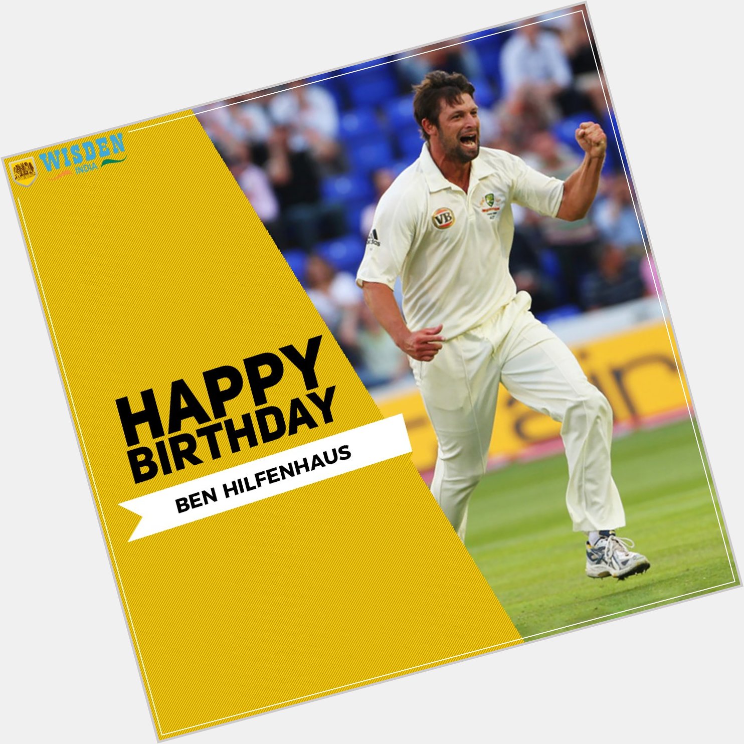 Wishing a happy Birthday to former Australian bowler Ben Hilfenhaus! 
