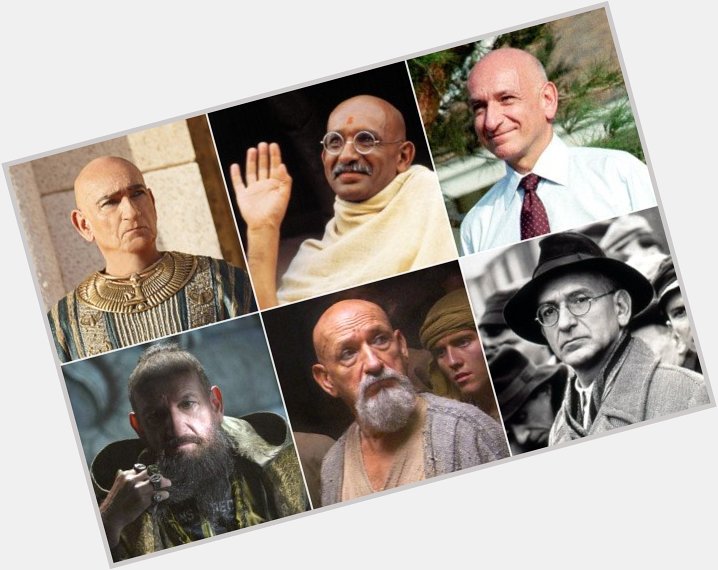 Happy 75th birthday to one of the most versatile actors in Hollywood, Ben Kingsley. 