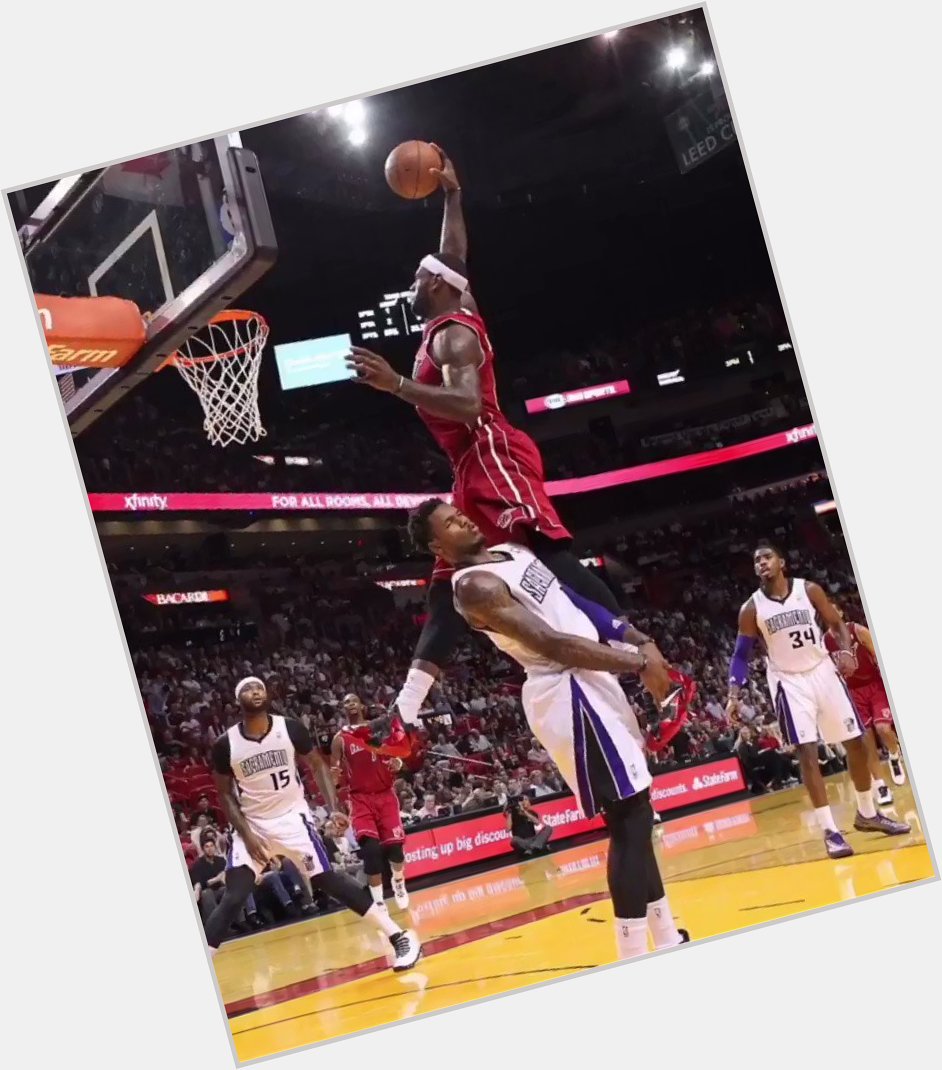 Happy birthday Ben McLemore. LeBron has a present for you! 