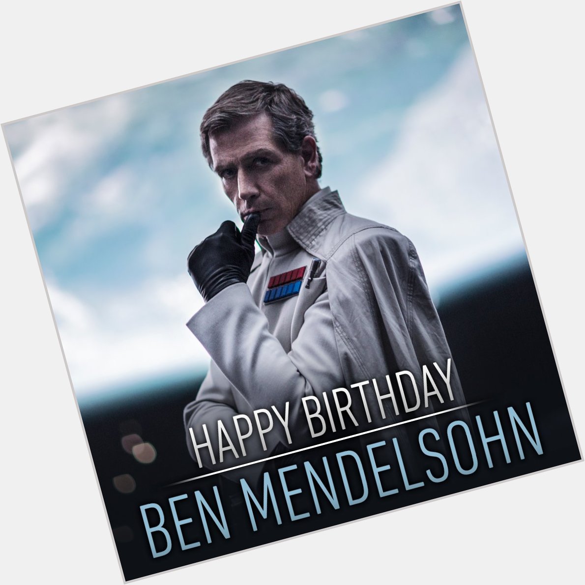 Happy birthday to the man who brought the fearsome Orson Krennic to life, Ben Mendelsohn 