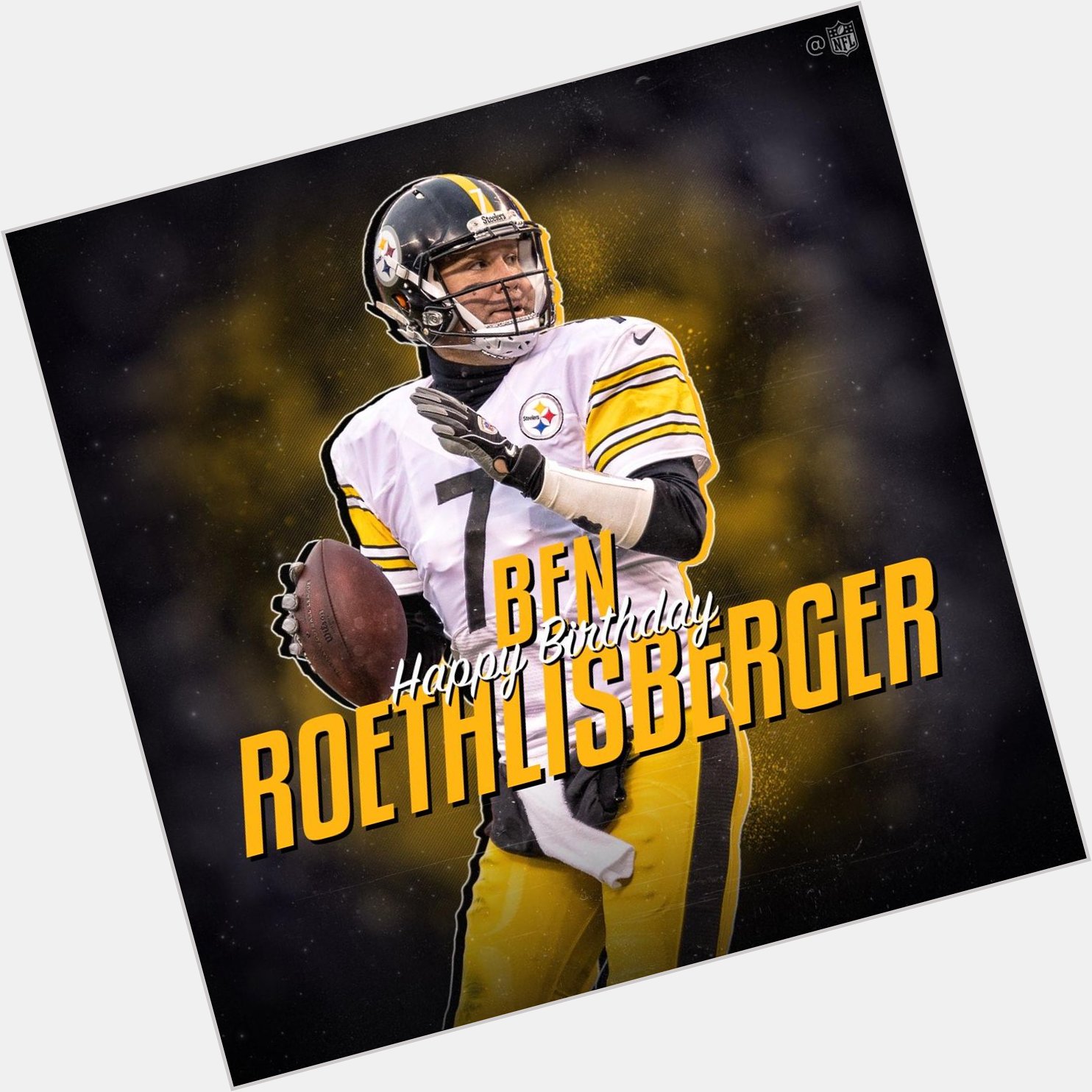 Happy Birthday to 2x Super Bowl champion Ben Roethlisberger!! 