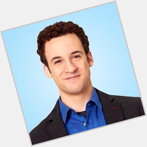 Happy Birthday Ben Savage,I don,t know u in real live but I watched Girls Meet World.... 