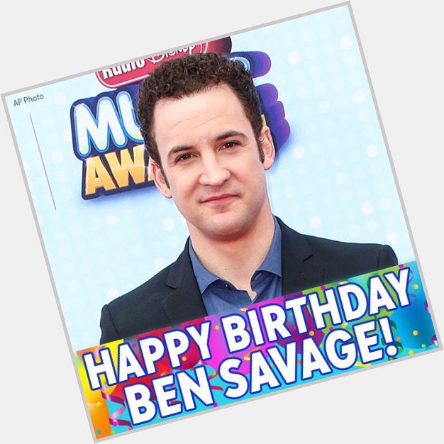 When this birthday meets world! Happy Birthday to Boy Meets World and Girl Meets World star Ben Savage. 