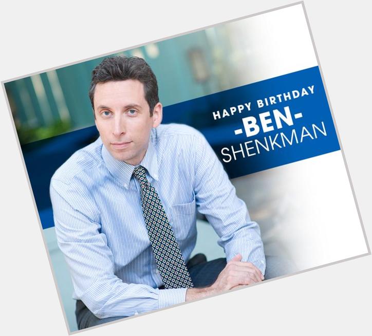 Remessage to wish Ben Shenkman a very happy birthday! 