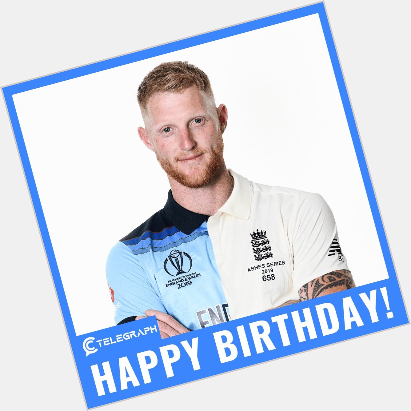Happy Birthday to England\s Test captain, Ben Stokes 