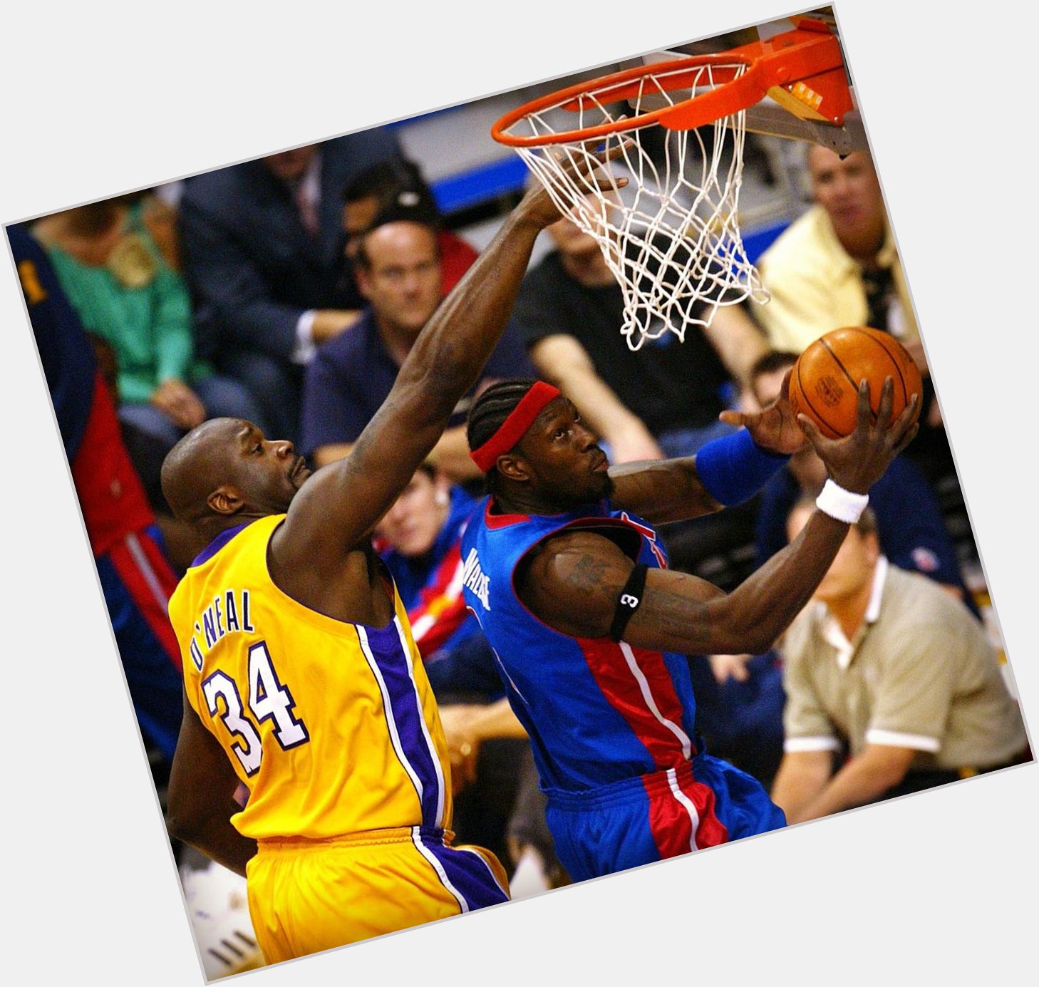 Happy Birthday to Ben Wallace! to and Wallace going head-to-head back in the day. 