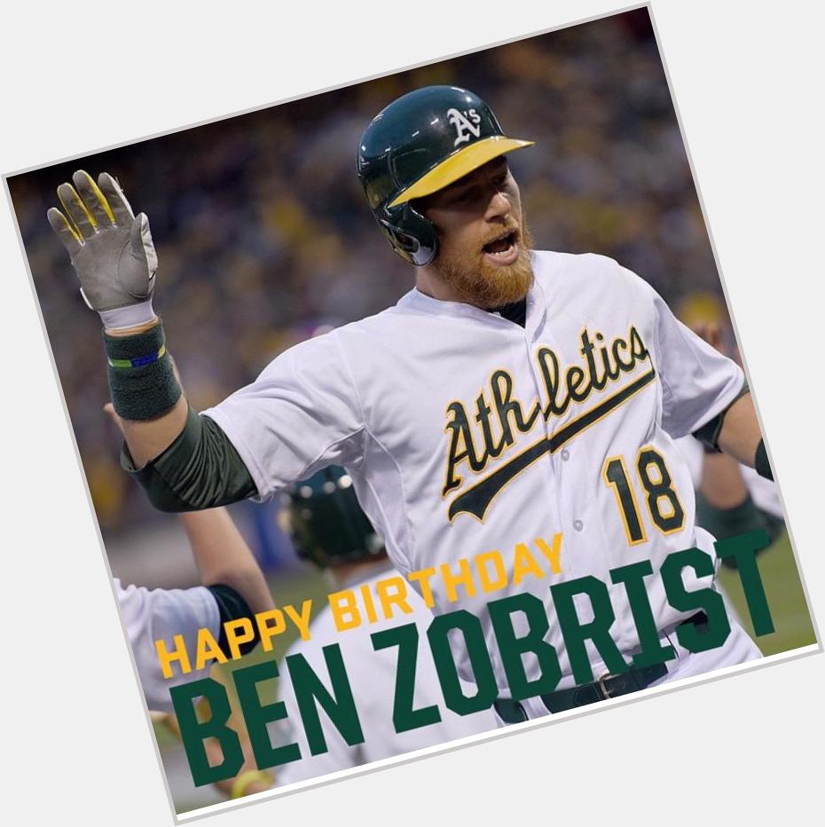 Happy Birthday to Ben Zobrist ( We miss you here in Tampa and hope you have a blessed day bro! 
