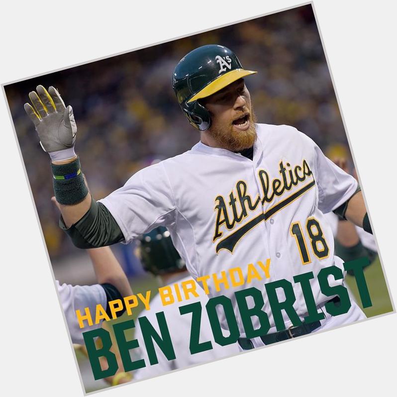 Give Ben Zobrist a high five [Double Tap] and wish him a Happy Birthday! 