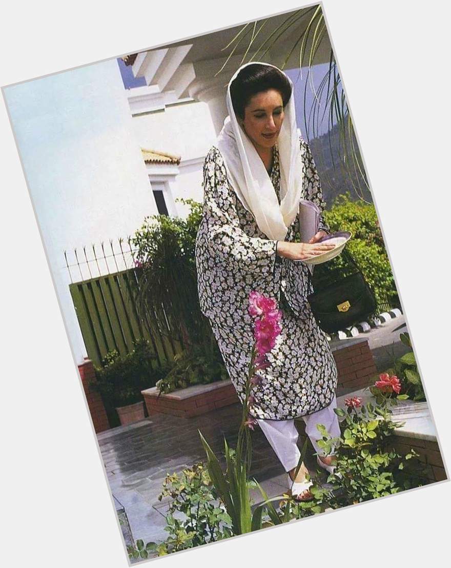                                Happy birthday  Muhtarma benazir bhutto 