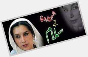Happy Birthday Shaheed Mohtarma Benazir Bhutto sahiba.   