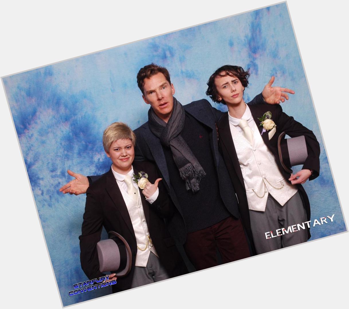 Happy Birthday to Benedict Cumberbatch. Here\s us meeting him for the first time! It feels like so long ago now 