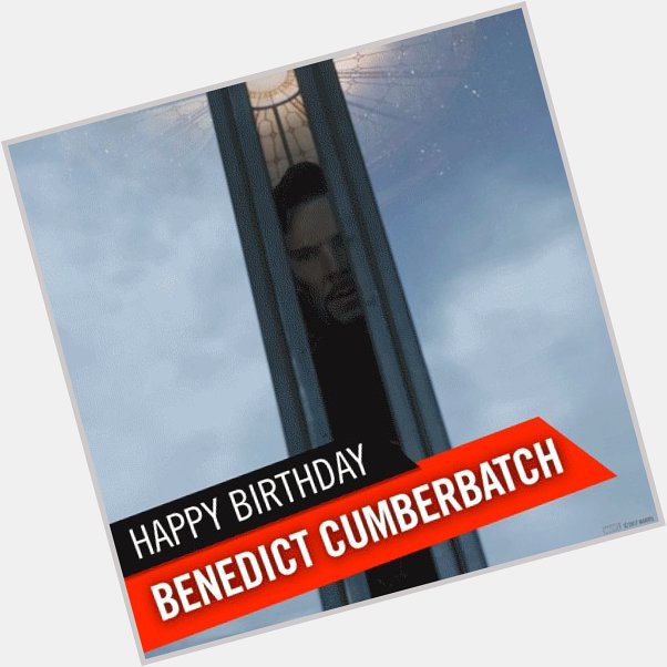 He brought the Sorcerer Supreme to the silver screen, Happy Birthday Benedict Cumberbatch! 