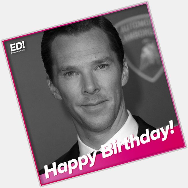 Happy Birthday Benedict Cumberbatch!     
