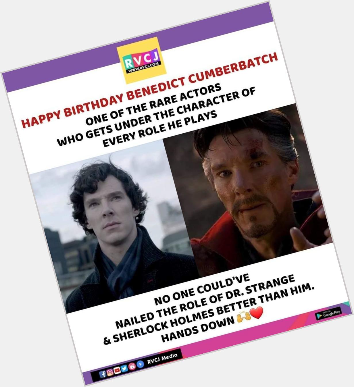 Happy birthday Benedict Cumberbatch  