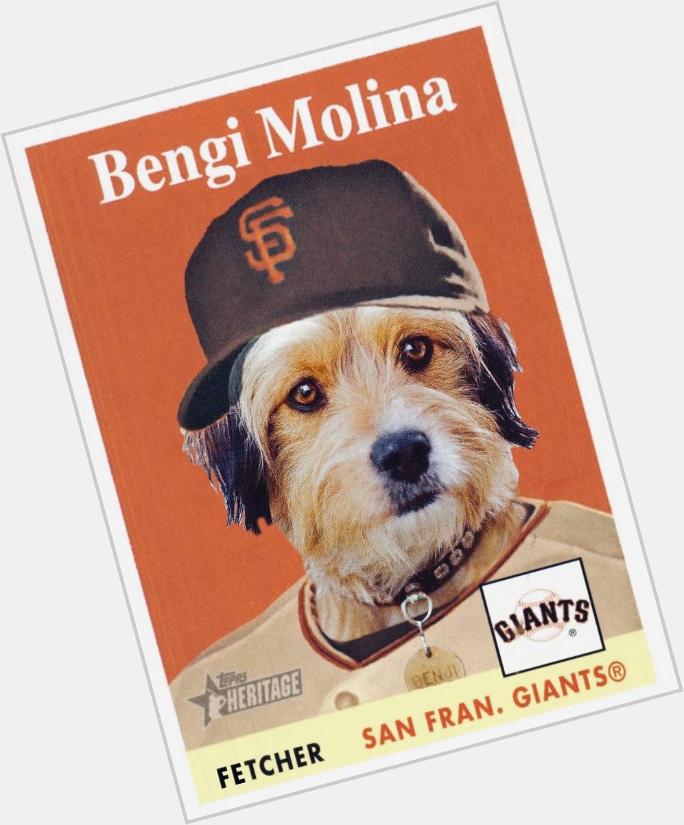 Happy birthday to Bengie Molina, who is very old in dog years today. 