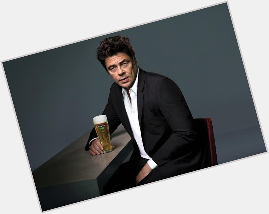 Raise a glass for Benicio Del Toro, 50 years today. Happy Birthday!  
