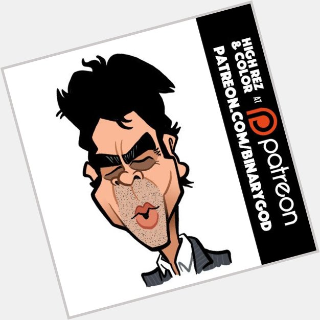 Feb 19: Happy birthday Benicio Del Toro!
Extras at 
Caricatures at  