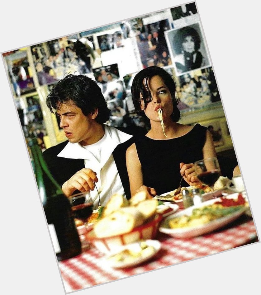 Happy Birthday, Benicio del Toro! Pictured here with Parker Posey in 1995. 