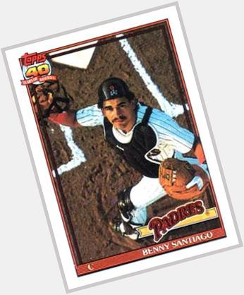 Happy 50th birthday to Benito Santiago, subject of this iconic 1991 baseball card that changed the hobby. 