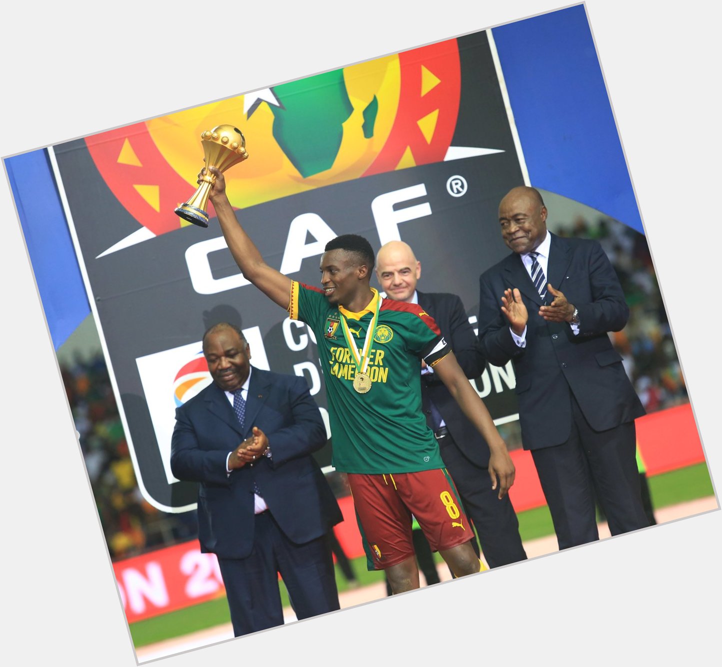   Happy Birthday to 2017 Africa Cup of Nations winning captain, Benjamin Moukandjo!  
