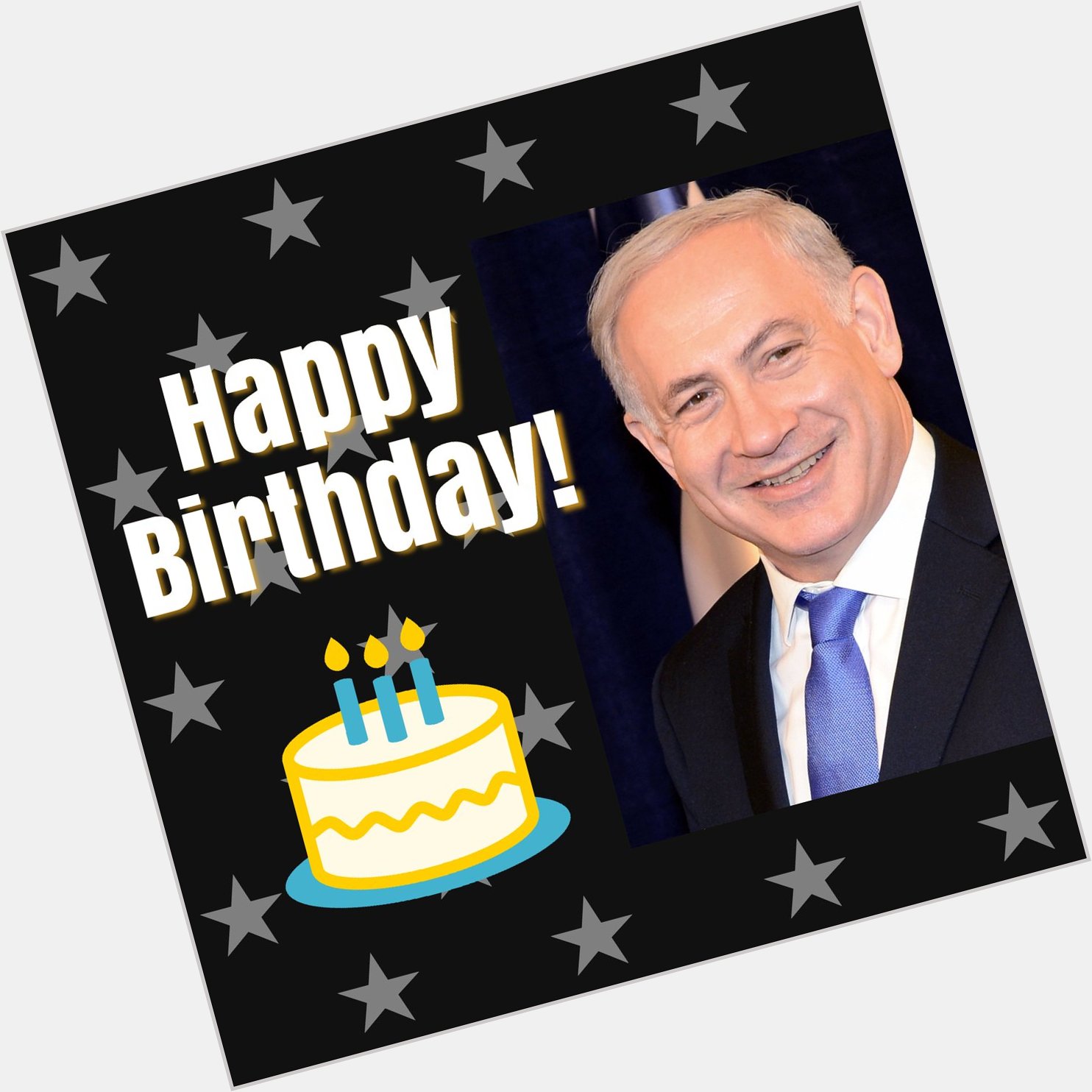 Happy birthday to Prime Minister Benjamin Netanyahu who turned 70 today     