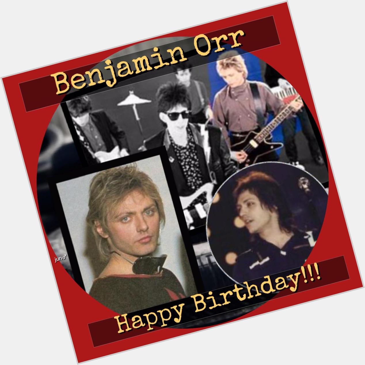 Benjamin Orr

( B & V of The Cars )

Happy Birthday!!!

8 Sep 1947
~3 Oct 2000
Aged 53

RIP!!! 