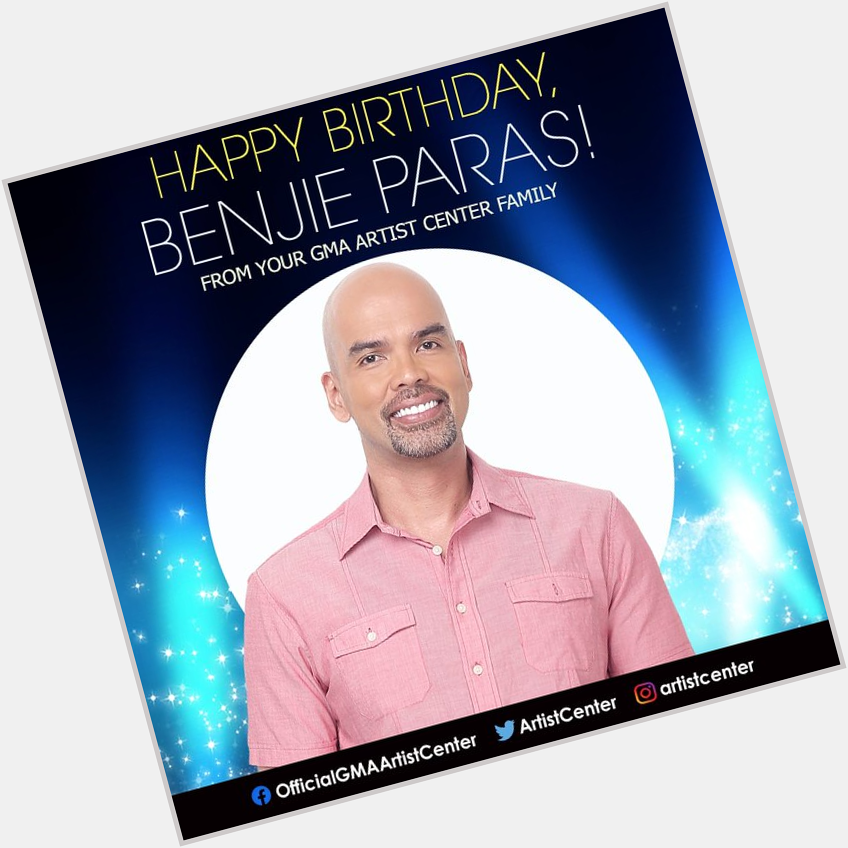Happy Birthday to star, BENJIE PARAS! 