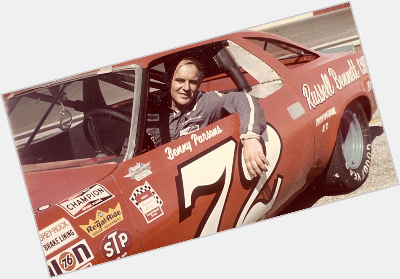 Happy Birthday to the late Benny Parsons, born on this day in 1941 